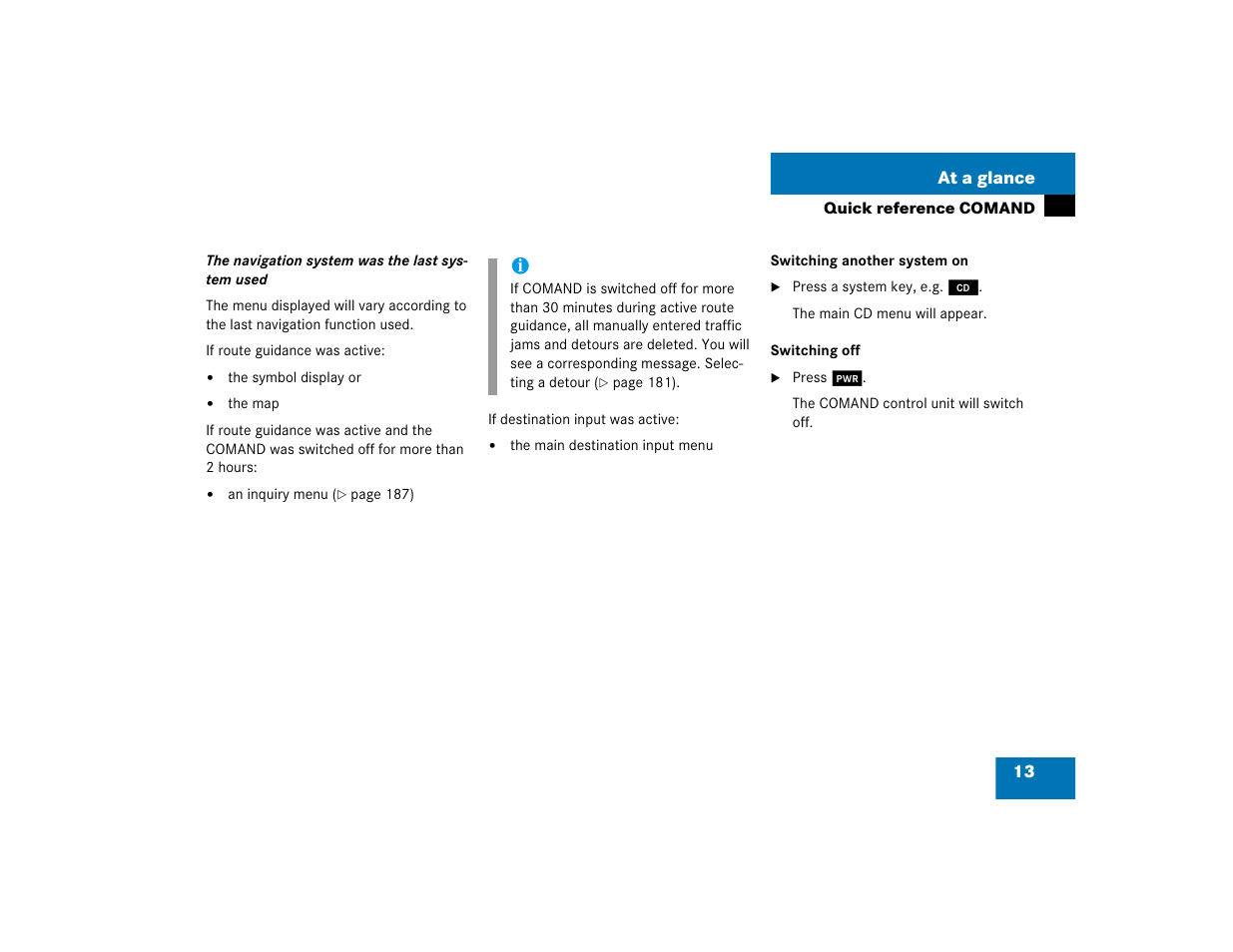 Mercedes-Benz G-Class 2005 COMAND Manual User Manual | Page 20 / 243