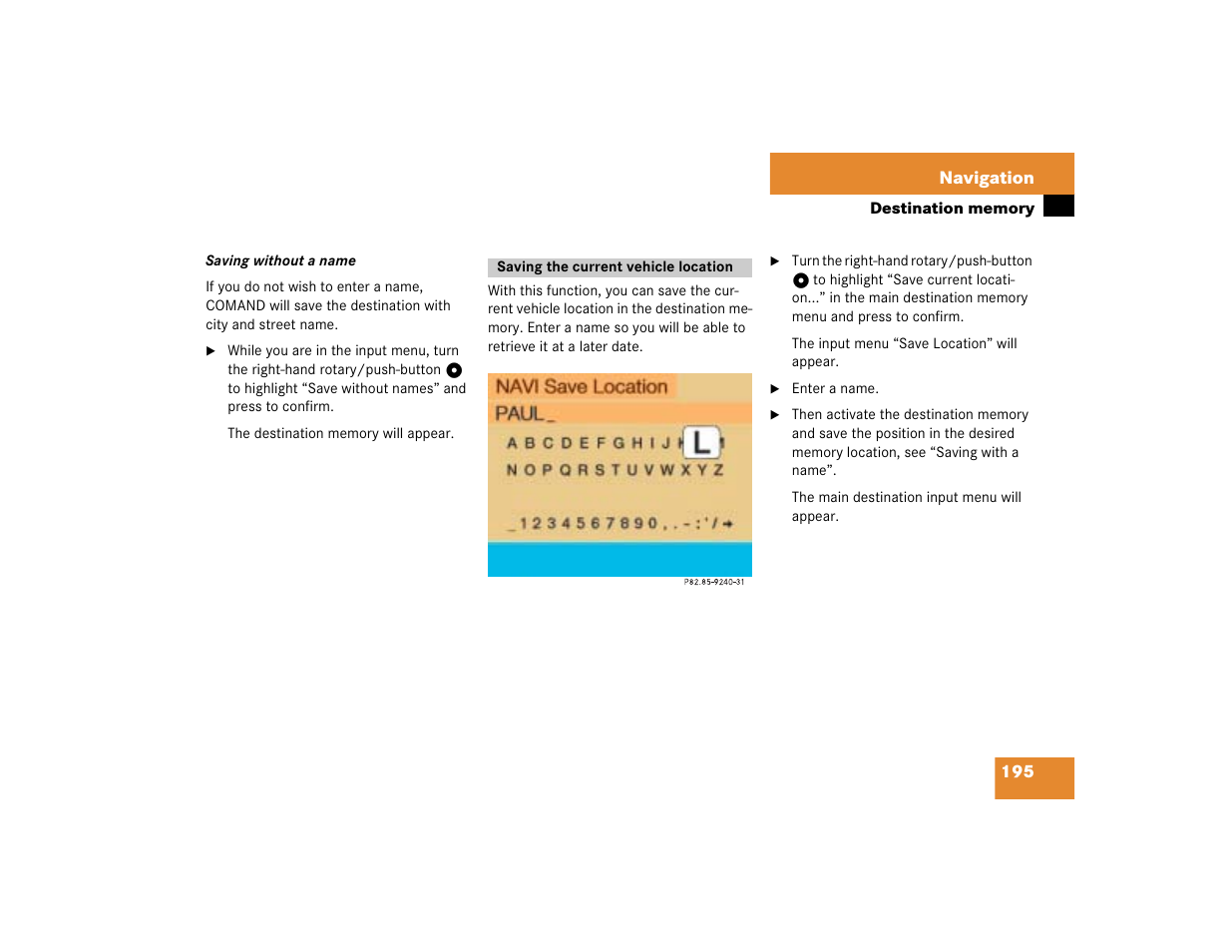 Mercedes-Benz G-Class 2005 COMAND Manual User Manual | Page 202 / 243