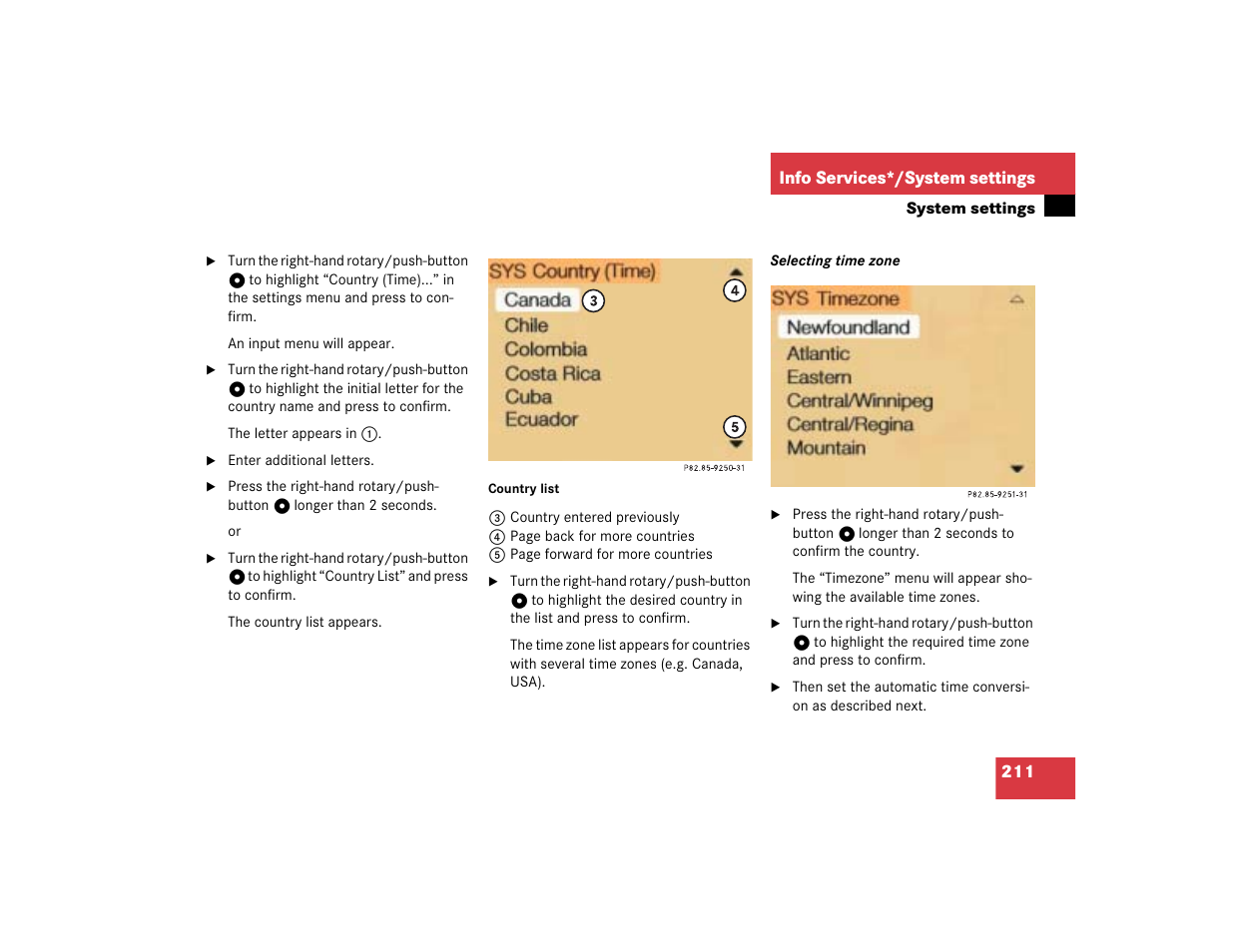 Mercedes-Benz G-Class 2005 COMAND Manual User Manual | Page 218 / 243