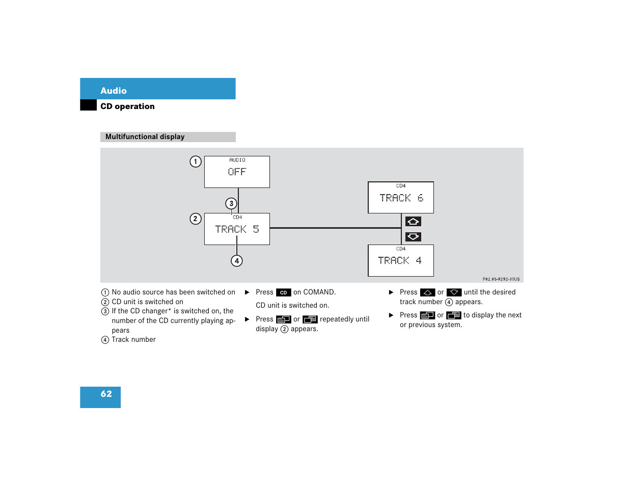 Mercedes-Benz G-Class 2005 COMAND Manual User Manual | Page 69 / 243