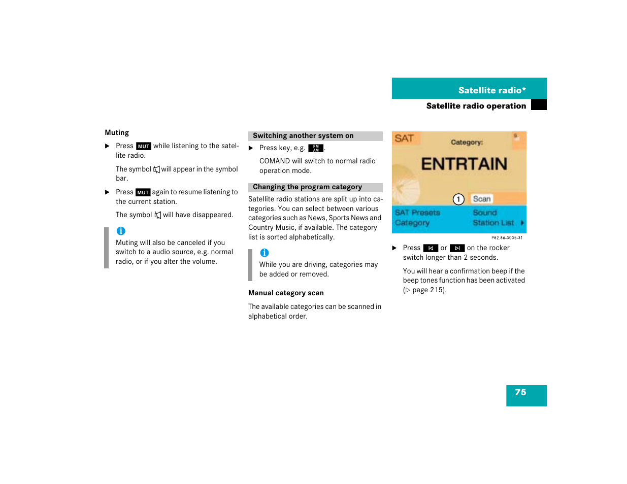 Mercedes-Benz G-Class 2005 COMAND Manual User Manual | Page 82 / 243
