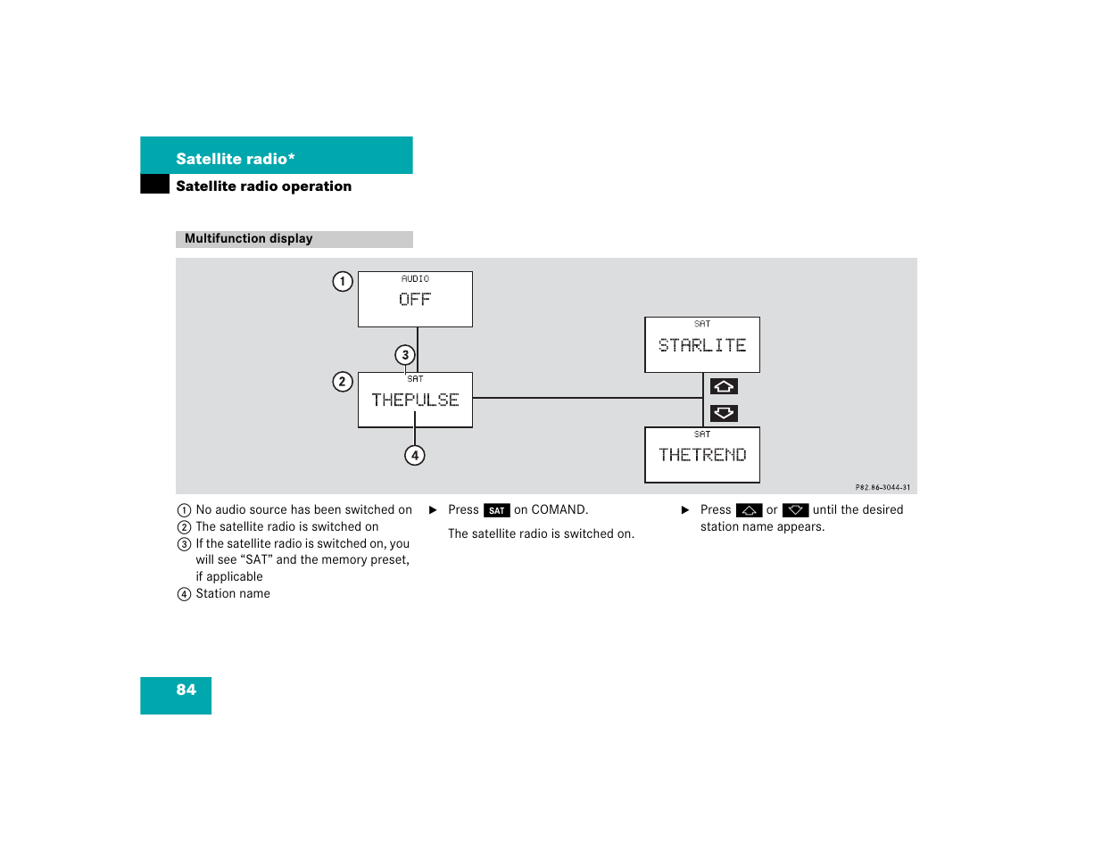 Mercedes-Benz G-Class 2005 COMAND Manual User Manual | Page 91 / 243