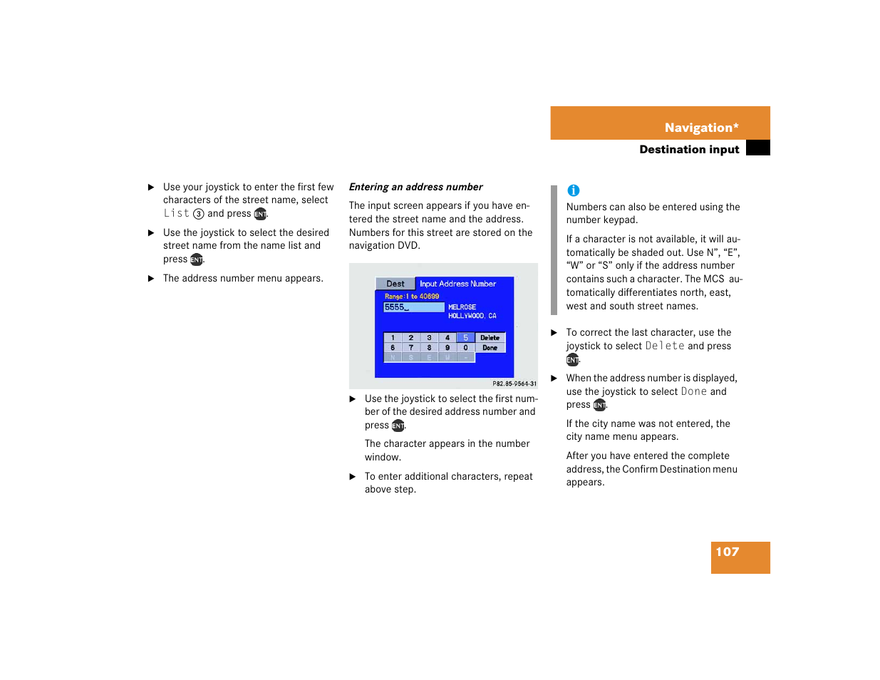 Mercedes-Benz M-Class 2005 COMAND Manual User Manual | Page 110 / 173
