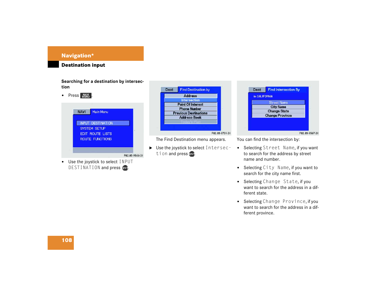Mercedes-Benz M-Class 2005 COMAND Manual User Manual | Page 111 / 173