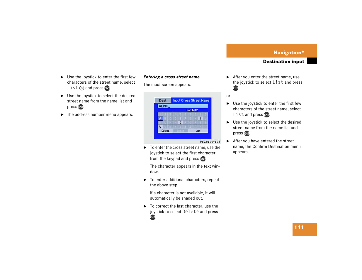 Mercedes-Benz M-Class 2005 COMAND Manual User Manual | Page 114 / 173