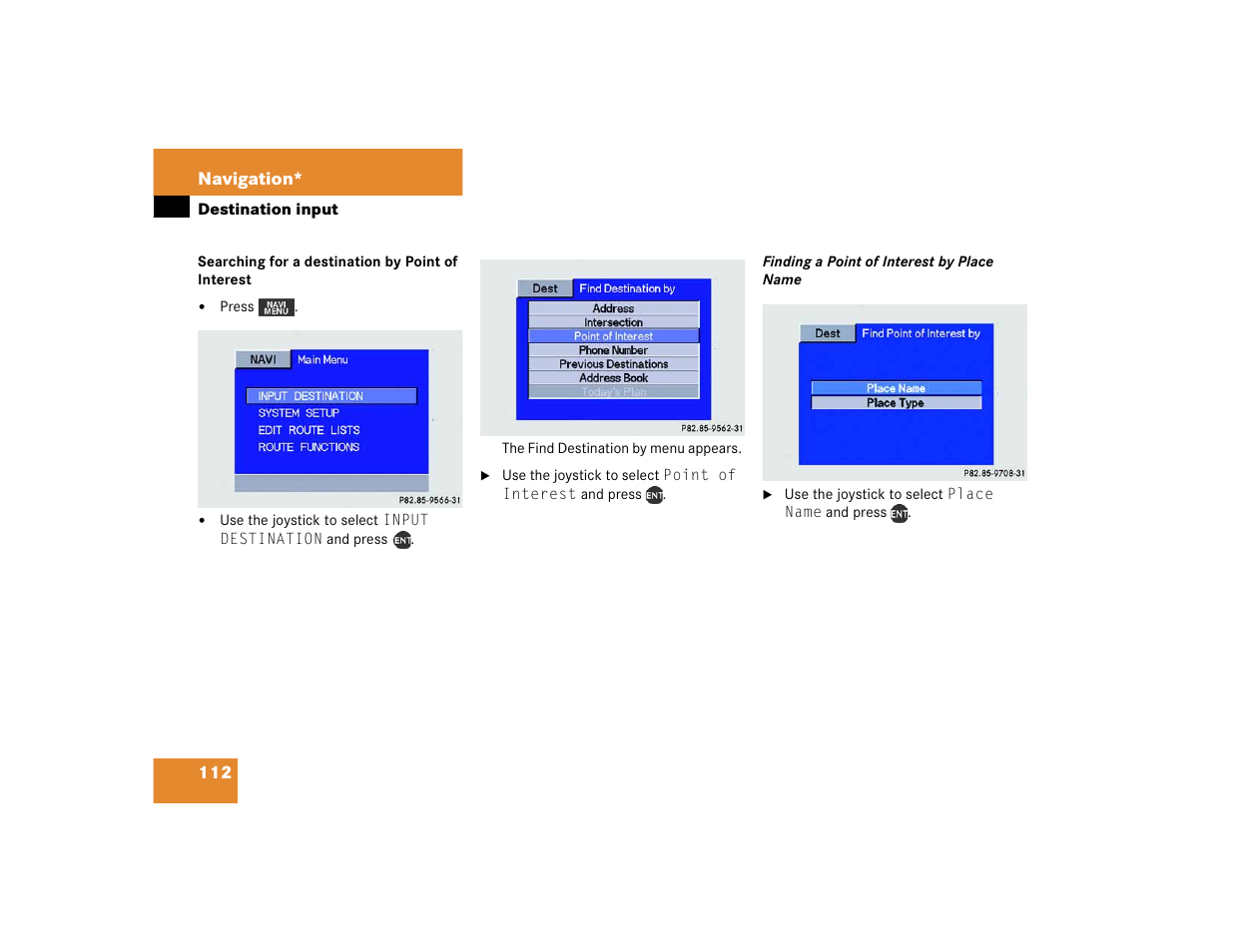 Mercedes-Benz M-Class 2005 COMAND Manual User Manual | Page 115 / 173