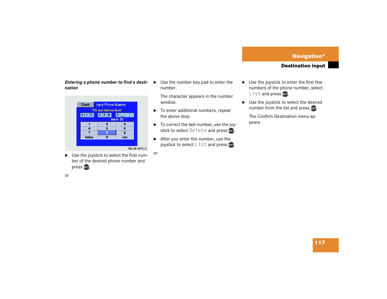 Mercedes-Benz M-Class 2005 COMAND Manual User Manual | Page 120 / 173
