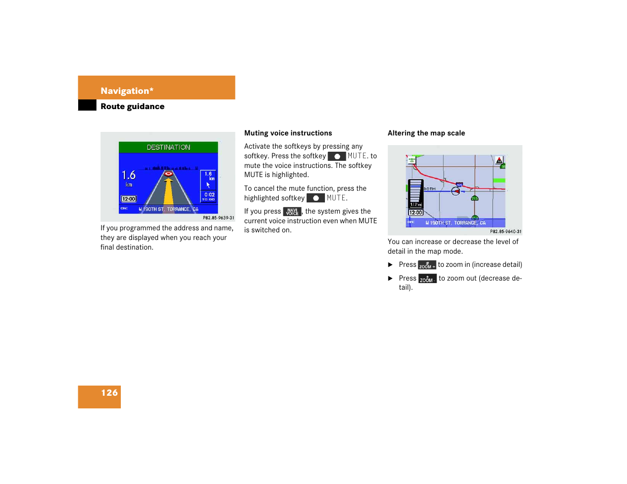 Mercedes-Benz M-Class 2005 COMAND Manual User Manual | Page 129 / 173