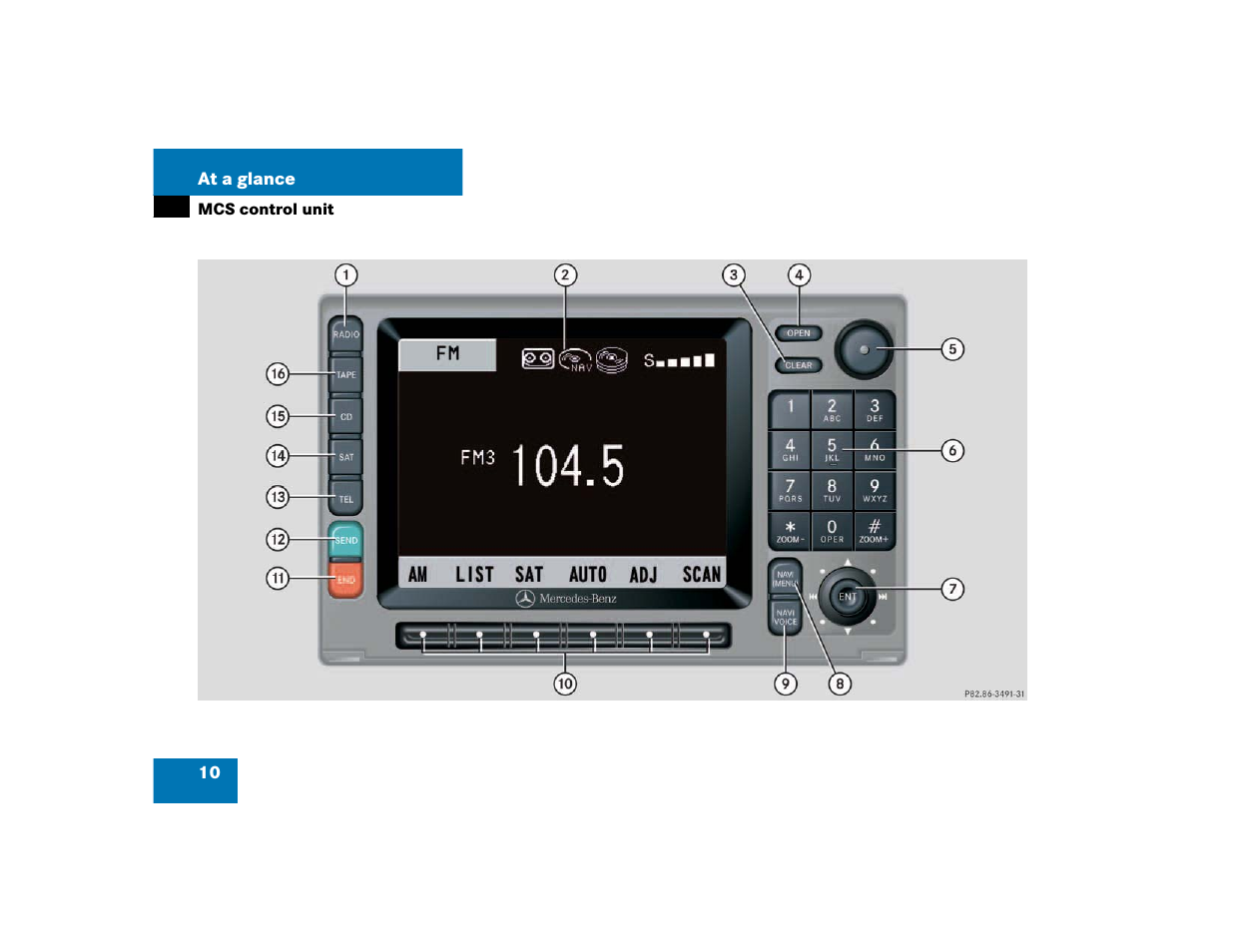 Mercedes-Benz M-Class 2005 COMAND Manual User Manual | Page 13 / 173
