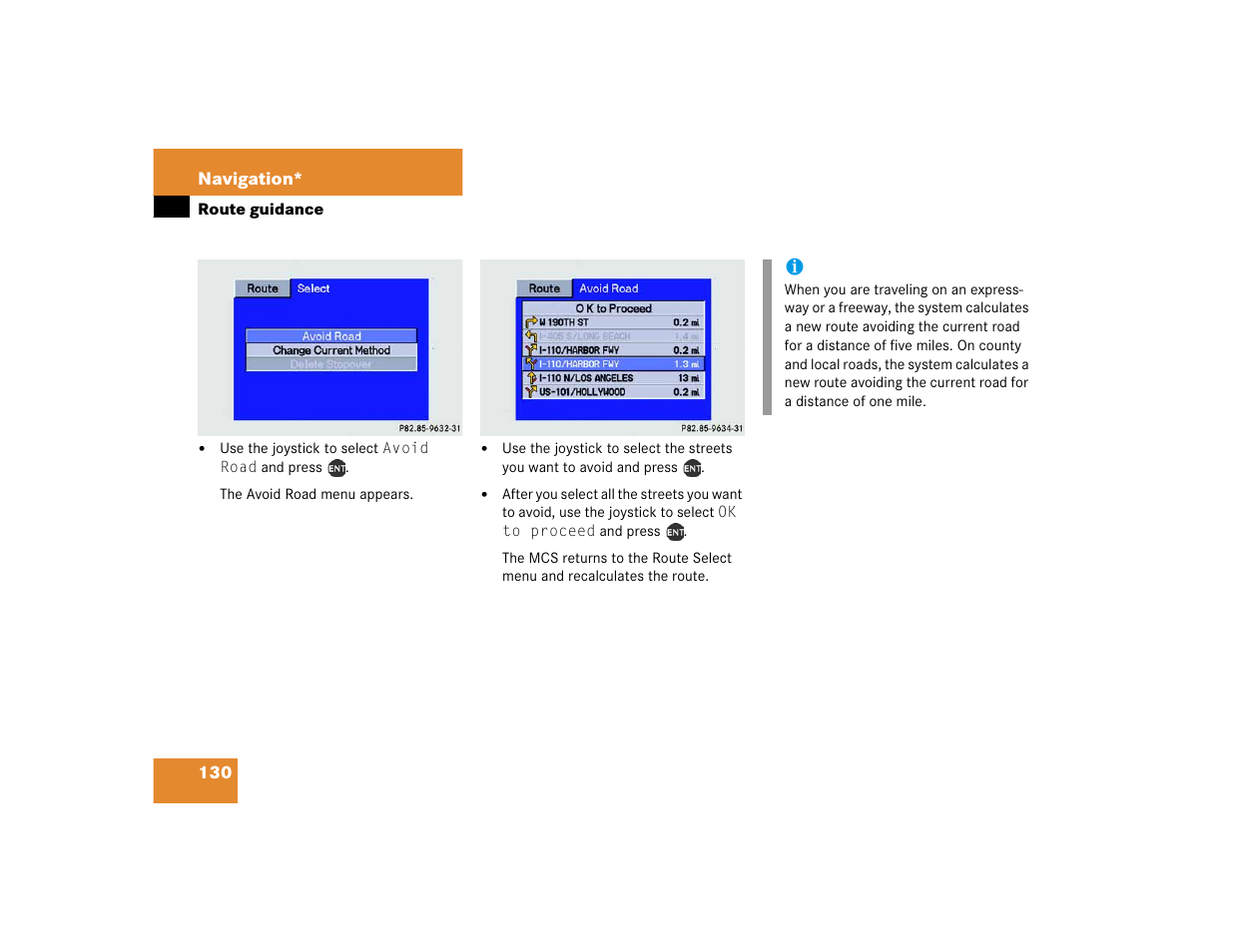 Mercedes-Benz M-Class 2005 COMAND Manual User Manual | Page 133 / 173