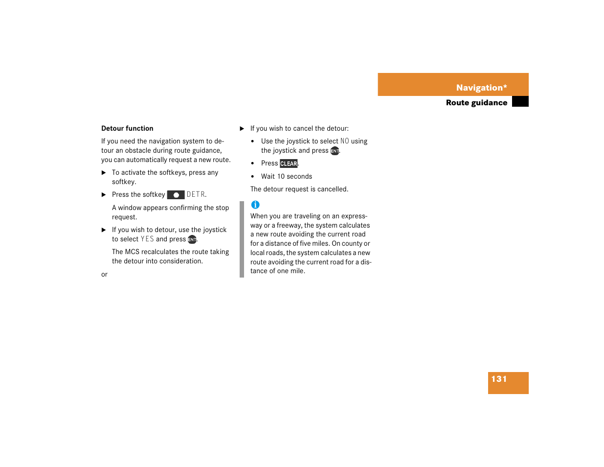 Mercedes-Benz M-Class 2005 COMAND Manual User Manual | Page 134 / 173