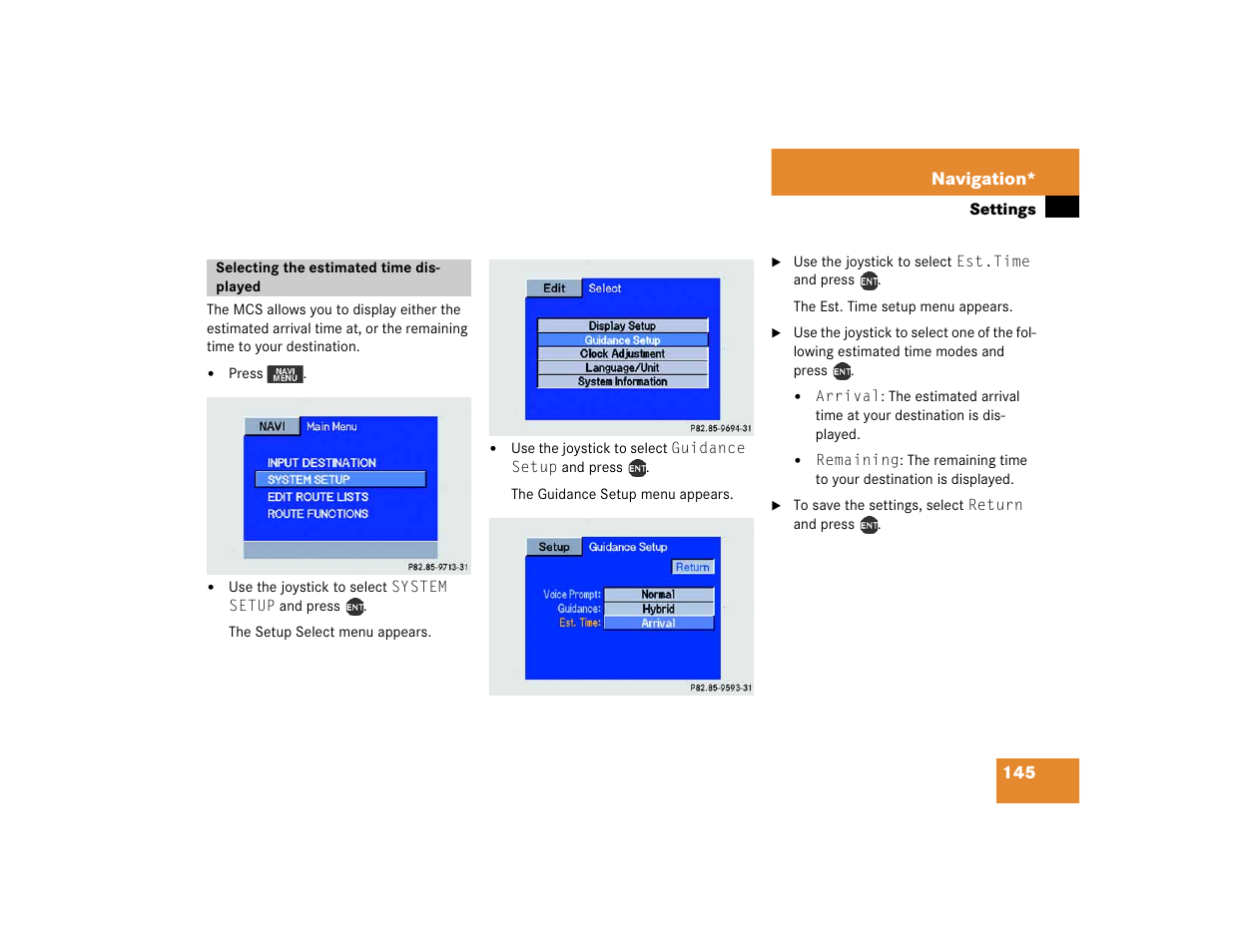 Mercedes-Benz M-Class 2005 COMAND Manual User Manual | Page 148 / 173