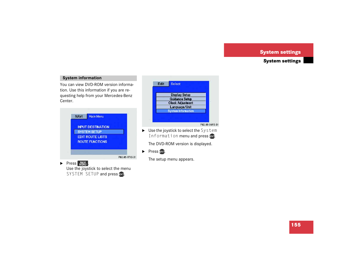 Mercedes-Benz M-Class 2005 COMAND Manual User Manual | Page 158 / 173