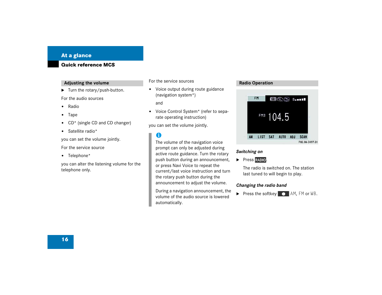 Mercedes-Benz M-Class 2005 COMAND Manual User Manual | Page 19 / 173