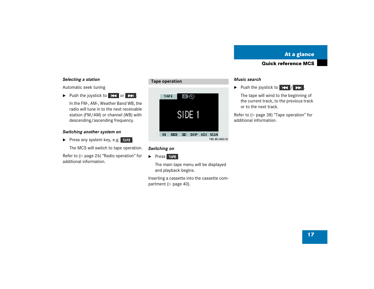 Mercedes-Benz M-Class 2005 COMAND Manual User Manual | Page 20 / 173