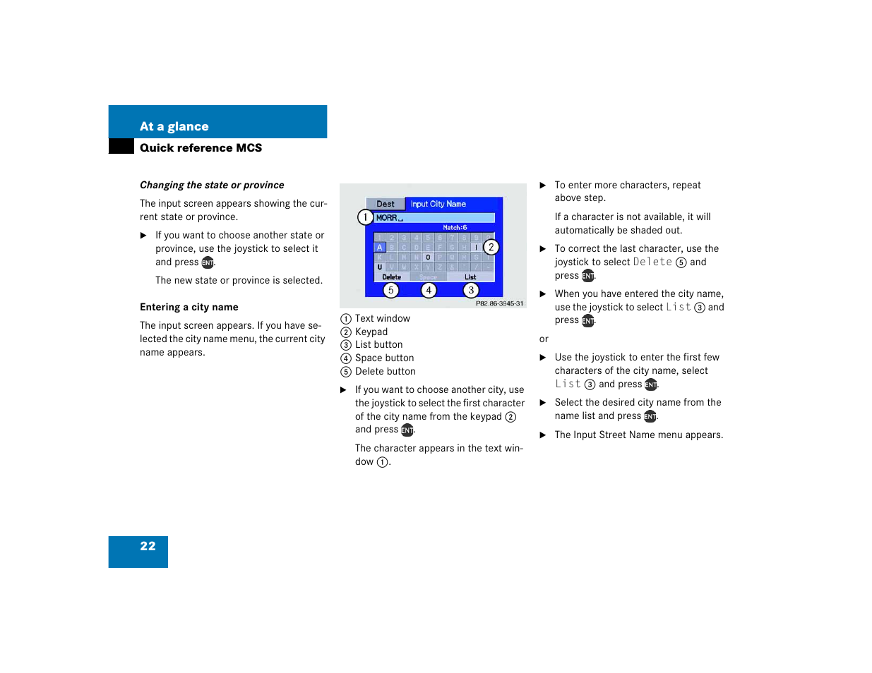 Mercedes-Benz M-Class 2005 COMAND Manual User Manual | Page 25 / 173
