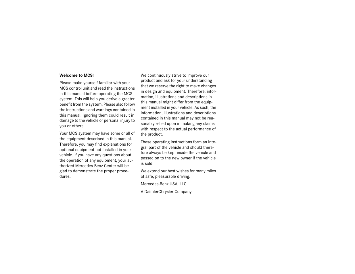 Mercedes-Benz M-Class 2005 COMAND Manual User Manual | Page 4 / 173