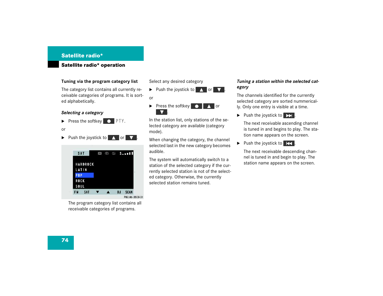 Mercedes-Benz M-Class 2005 COMAND Manual User Manual | Page 77 / 173