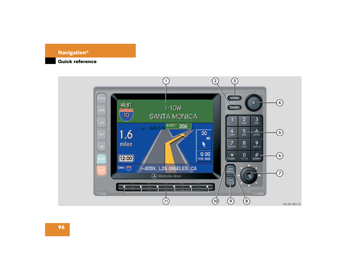 Mercedes-Benz M-Class 2005 COMAND Manual User Manual | Page 99 / 173