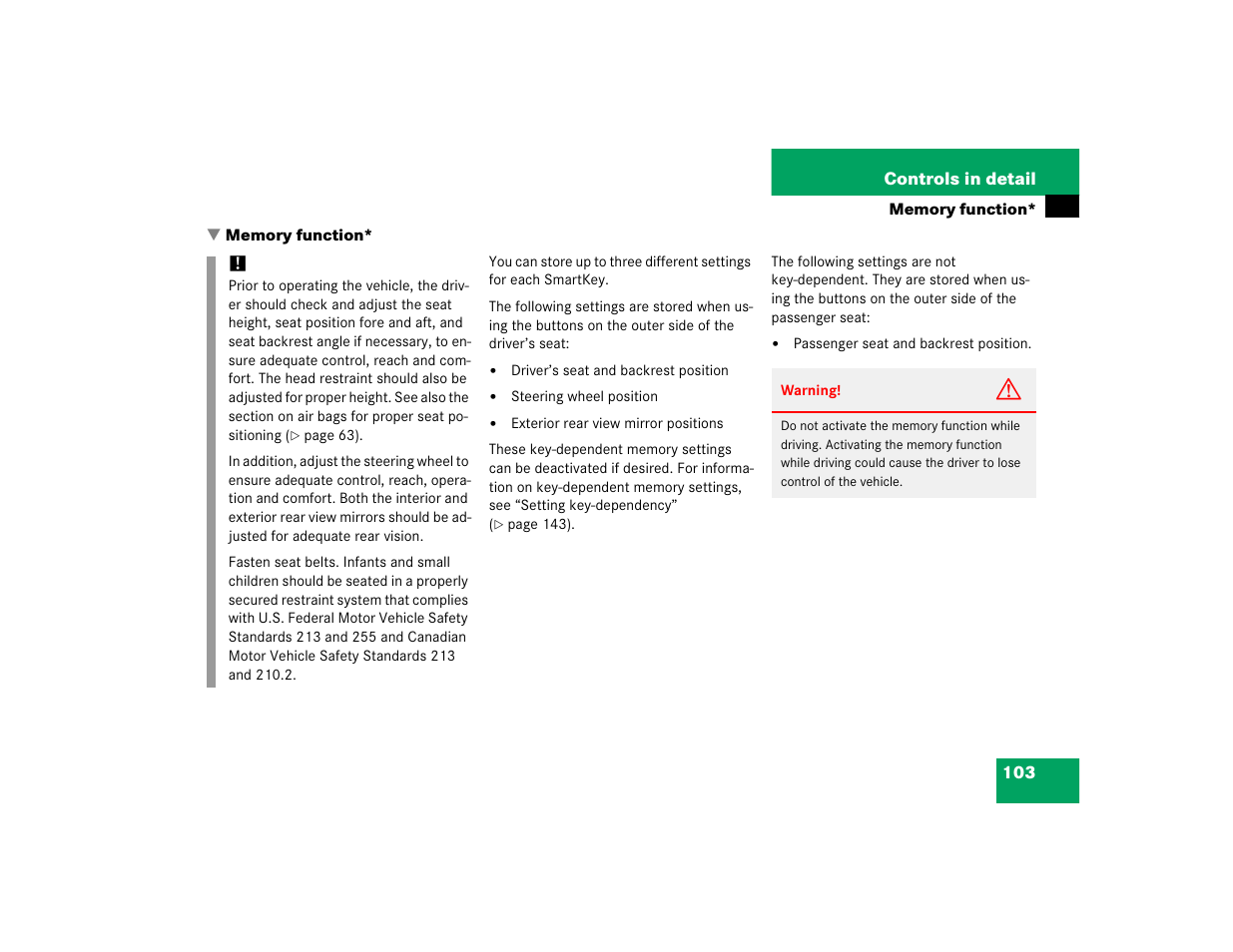 Mercedes-Benz SLK-Class 2005 Owners Manual User Manual | Page 103 / 464