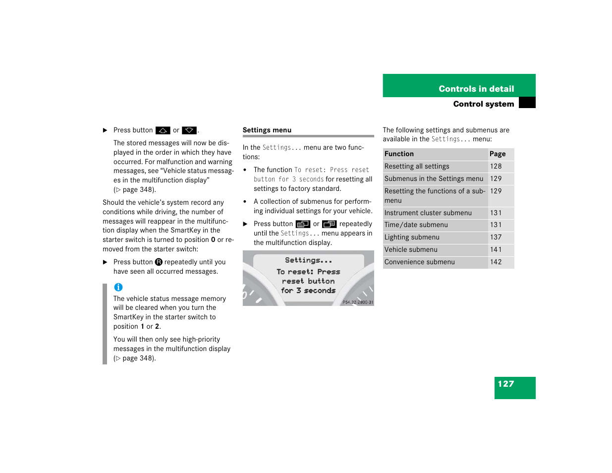 Mercedes-Benz SLK-Class 2005 Owners Manual User Manual | Page 127 / 464
