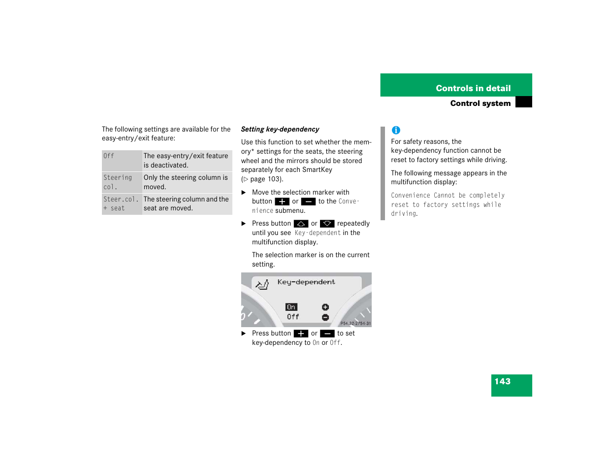 Mercedes-Benz SLK-Class 2005 Owners Manual User Manual | Page 143 / 464