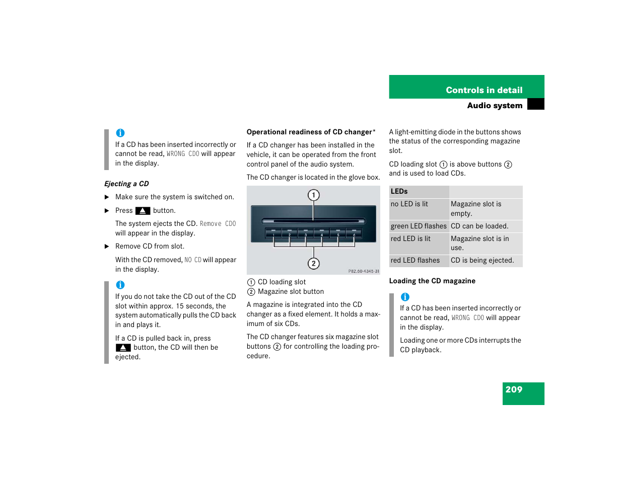 Mercedes-Benz SLK-Class 2005 Owners Manual User Manual | Page 209 / 464