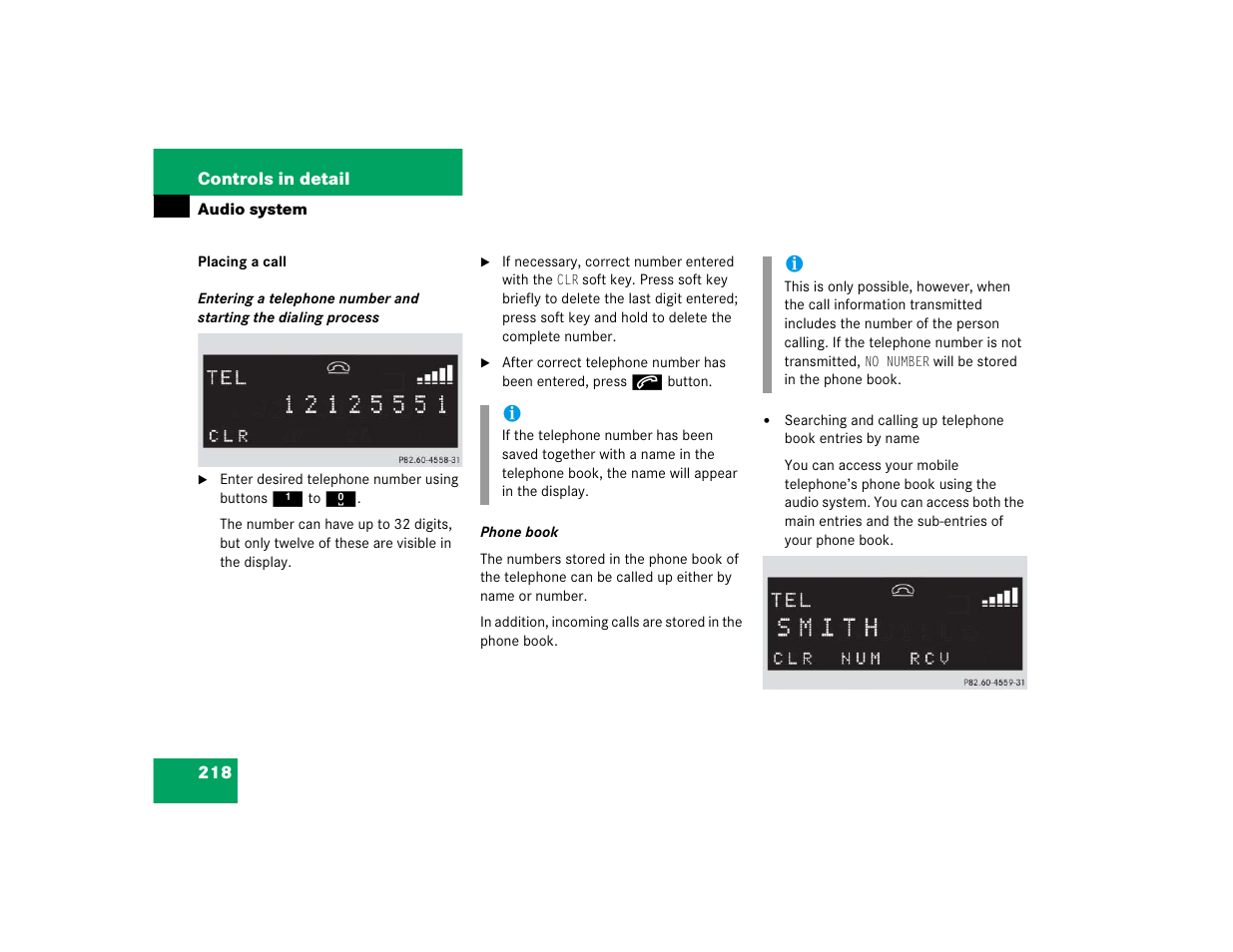 Mercedes-Benz SLK-Class 2005 Owners Manual User Manual | Page 218 / 464