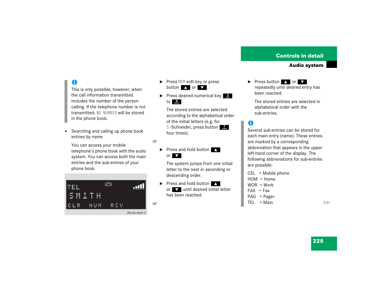 Mercedes-Benz SLK-Class 2005 Owners Manual User Manual | Page 225 / 464