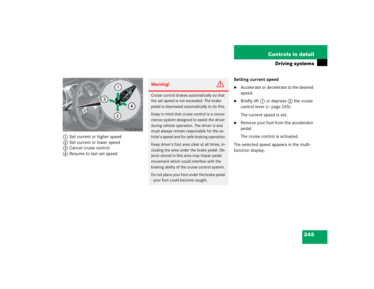Mercedes-Benz SLK-Class 2005 Owners Manual User Manual | Page 245 / 464