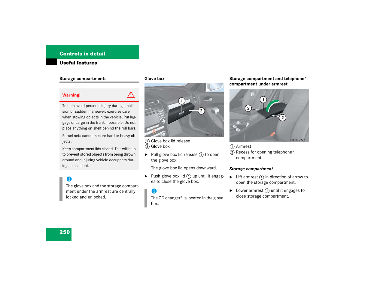 Mercedes-Benz SLK-Class 2005 Owners Manual User Manual | Page 250 / 464