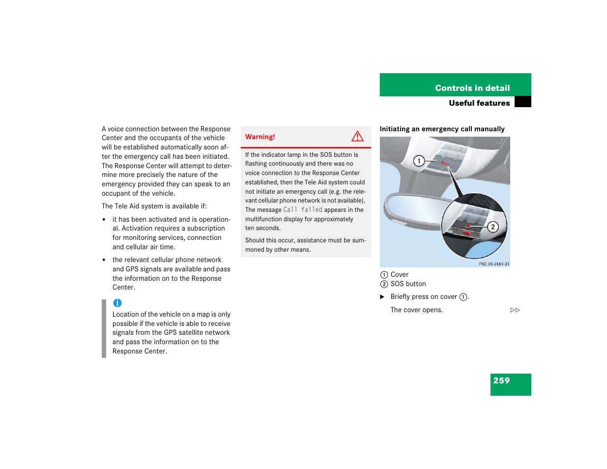 Mercedes-Benz SLK-Class 2005 Owners Manual User Manual | Page 259 / 464