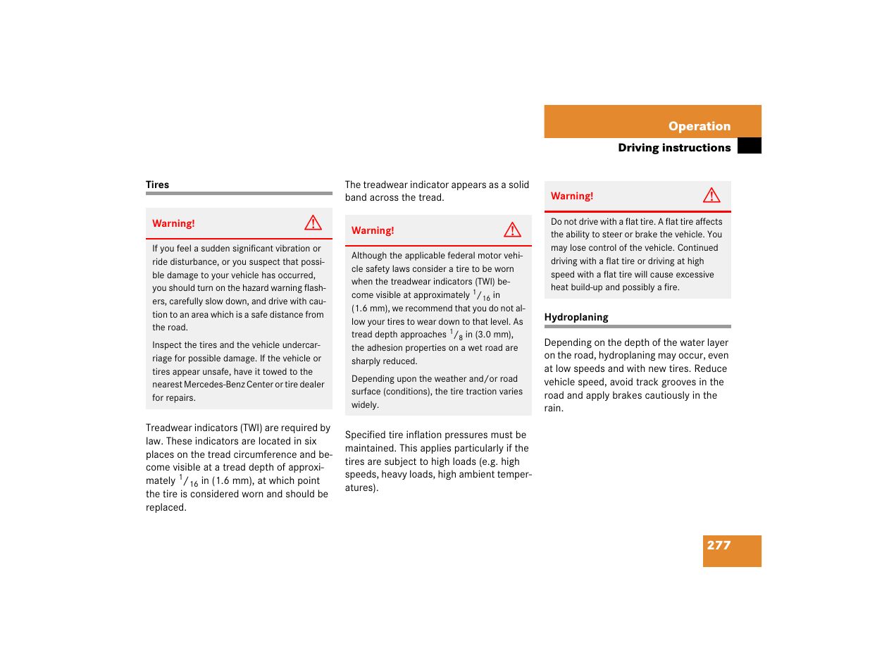 Mercedes-Benz SLK-Class 2005 Owners Manual User Manual | Page 277 / 464