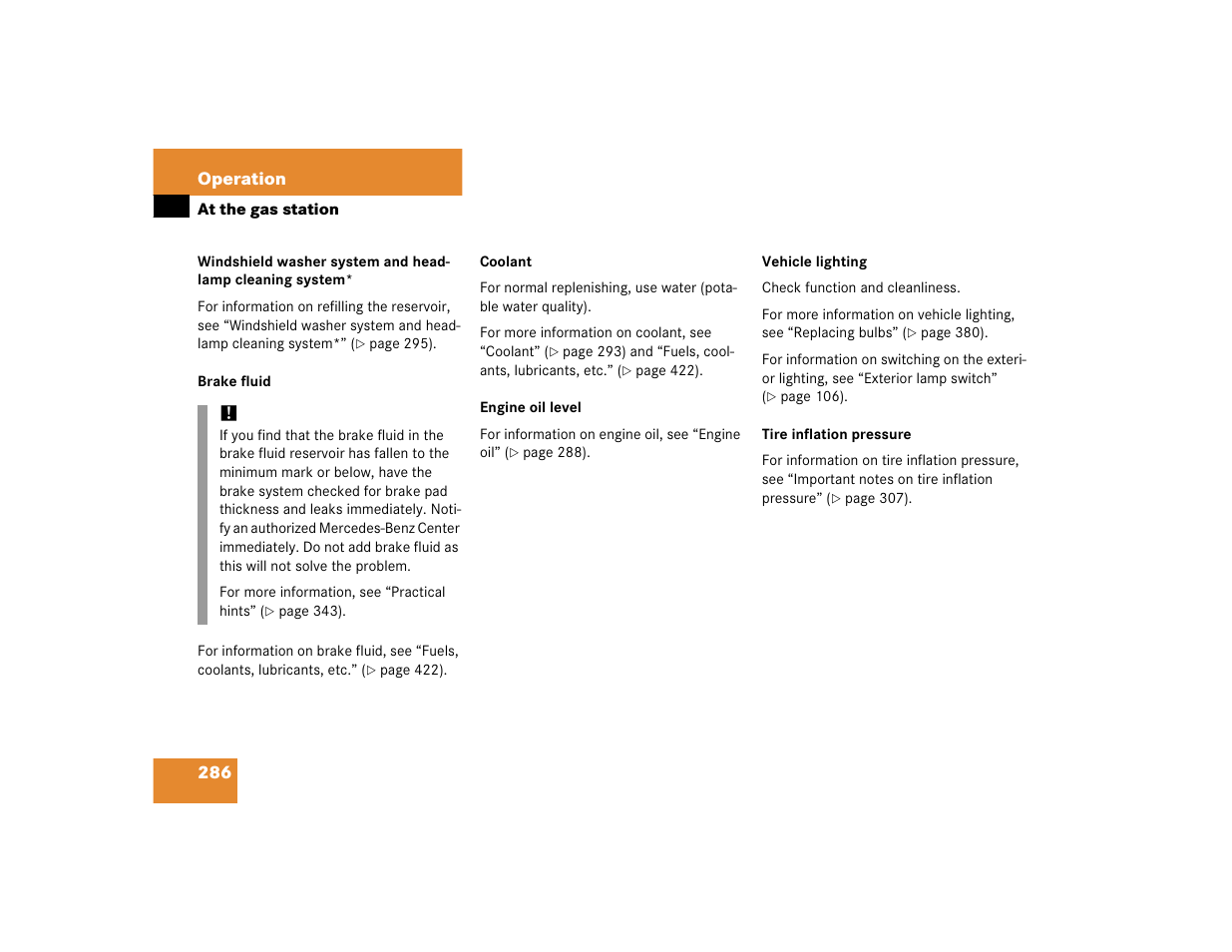 Mercedes-Benz SLK-Class 2005 Owners Manual User Manual | Page 286 / 464