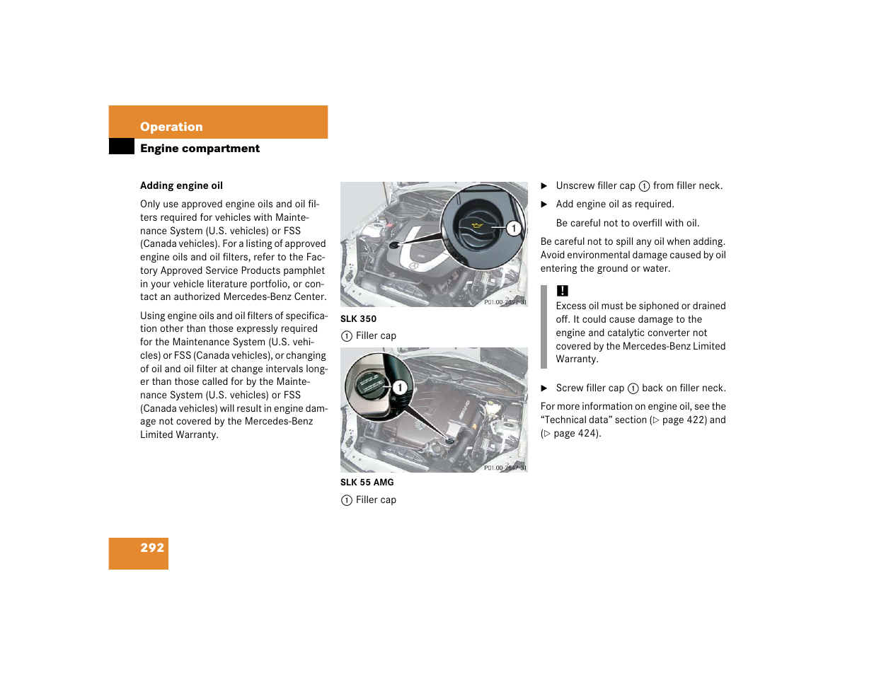 Mercedes-Benz SLK-Class 2005 Owners Manual User Manual | Page 292 / 464