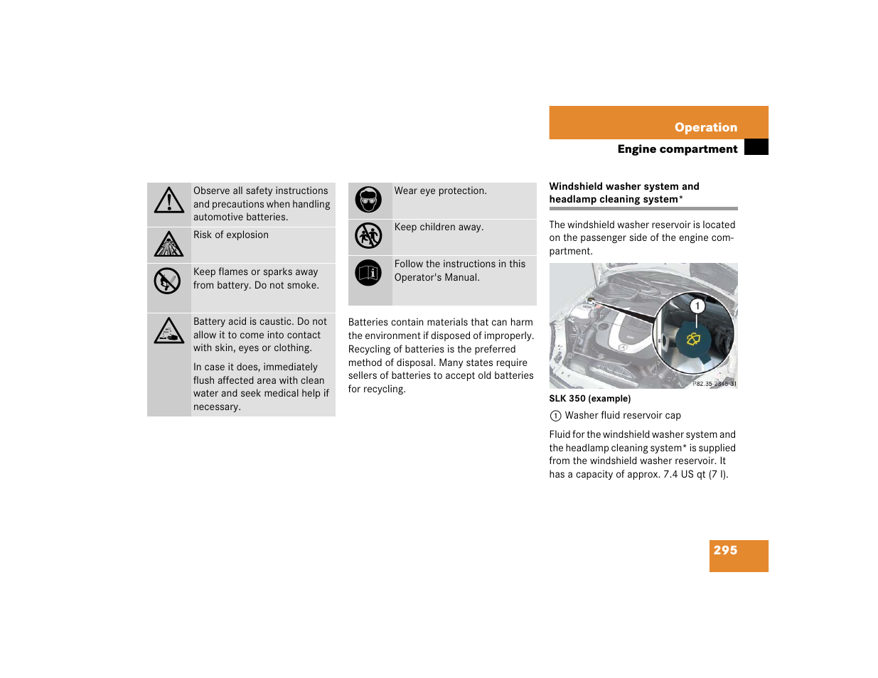 Mercedes-Benz SLK-Class 2005 Owners Manual User Manual | Page 295 / 464