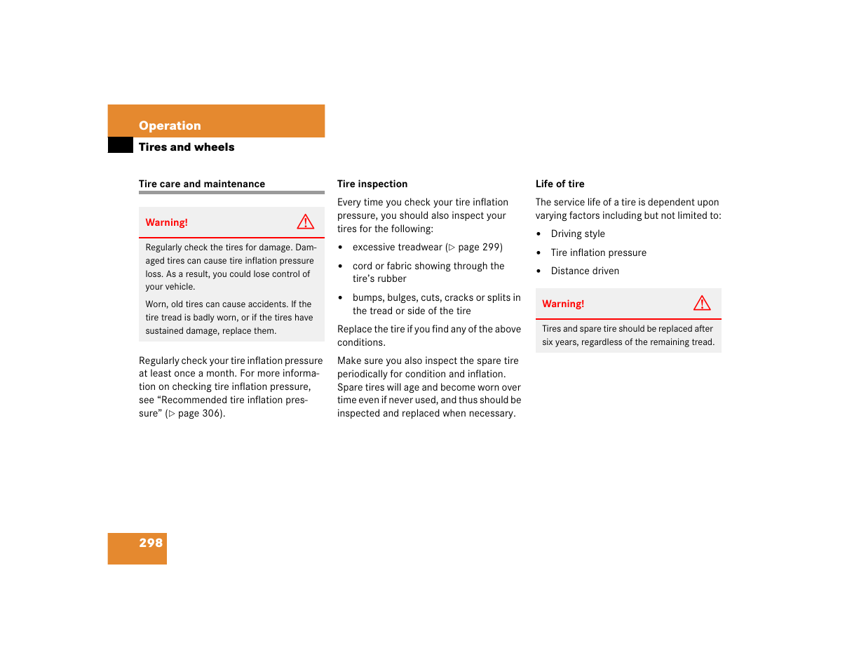 Mercedes-Benz SLK-Class 2005 Owners Manual User Manual | Page 298 / 464