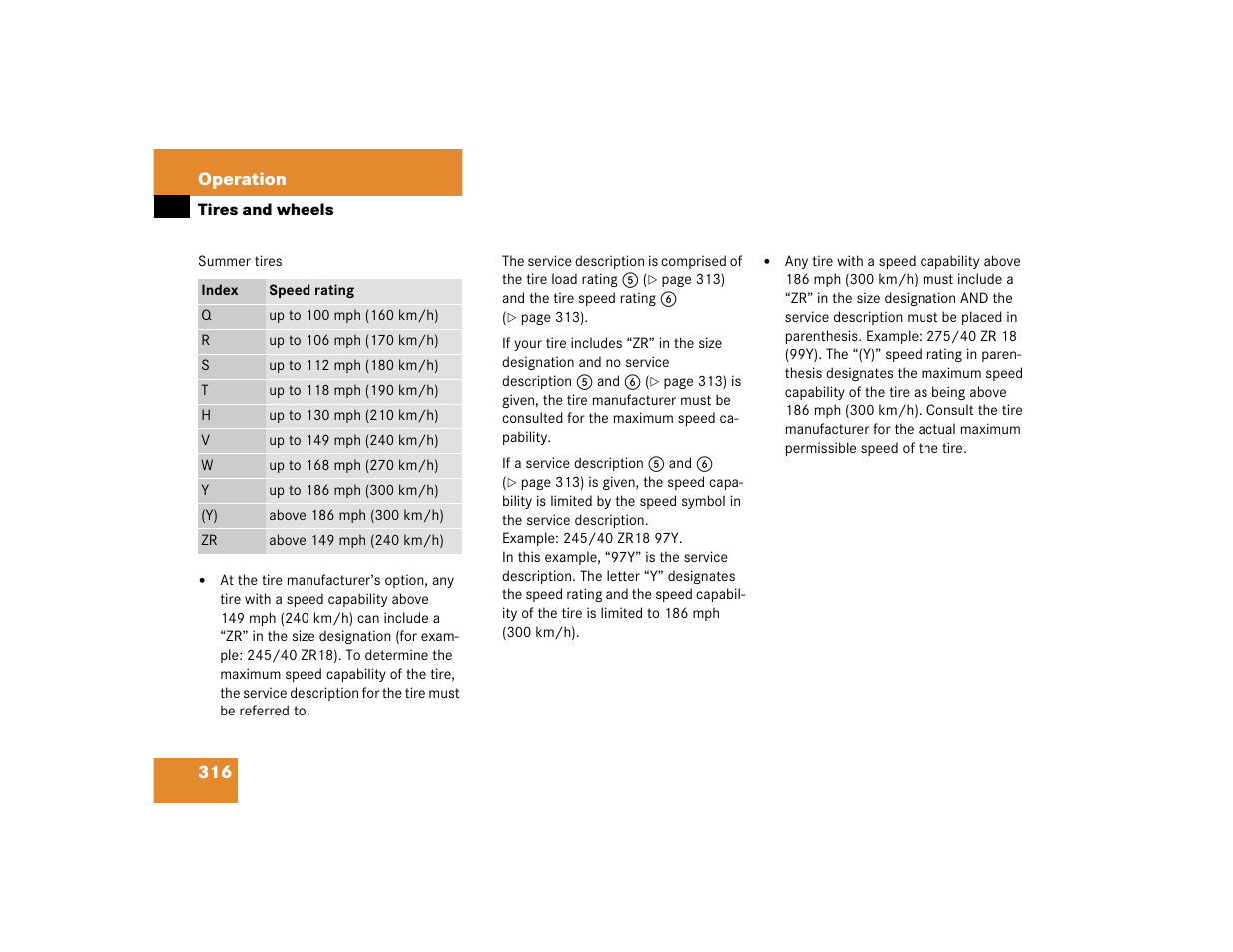 Mercedes-Benz SLK-Class 2005 Owners Manual User Manual | Page 316 / 464