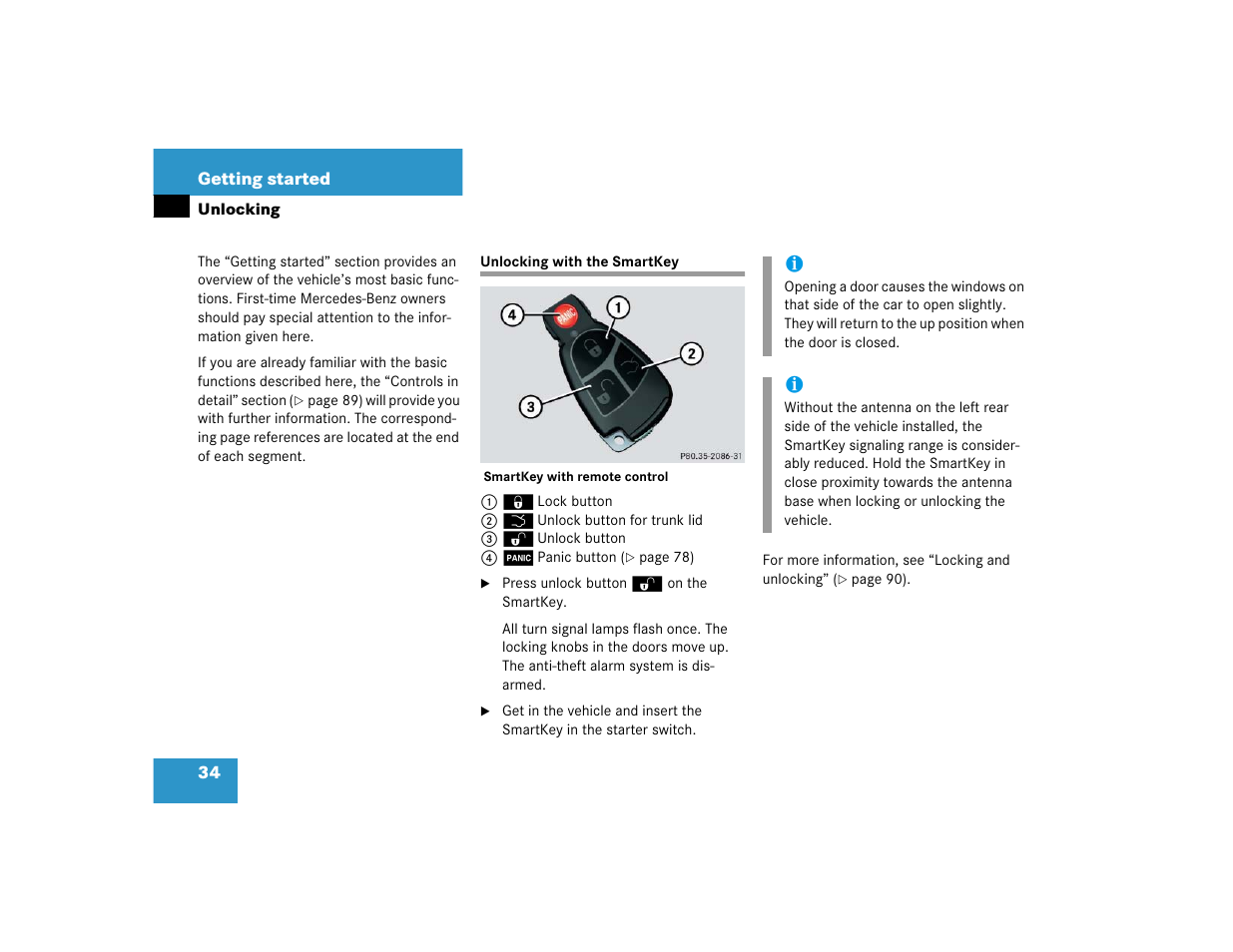 Mercedes-Benz SLK-Class 2005 Owners Manual User Manual | Page 34 / 464