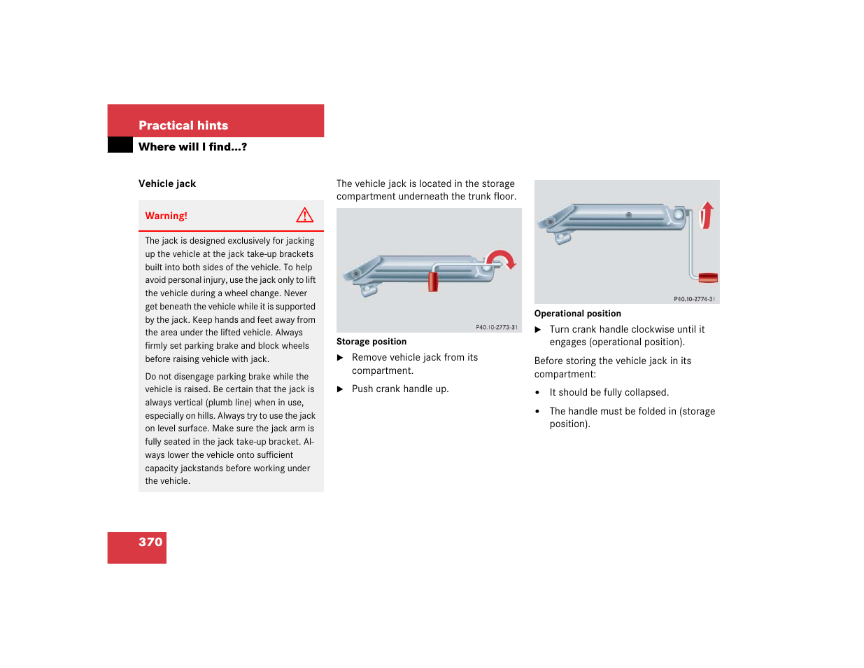 Mercedes-Benz SLK-Class 2005 Owners Manual User Manual | Page 370 / 464