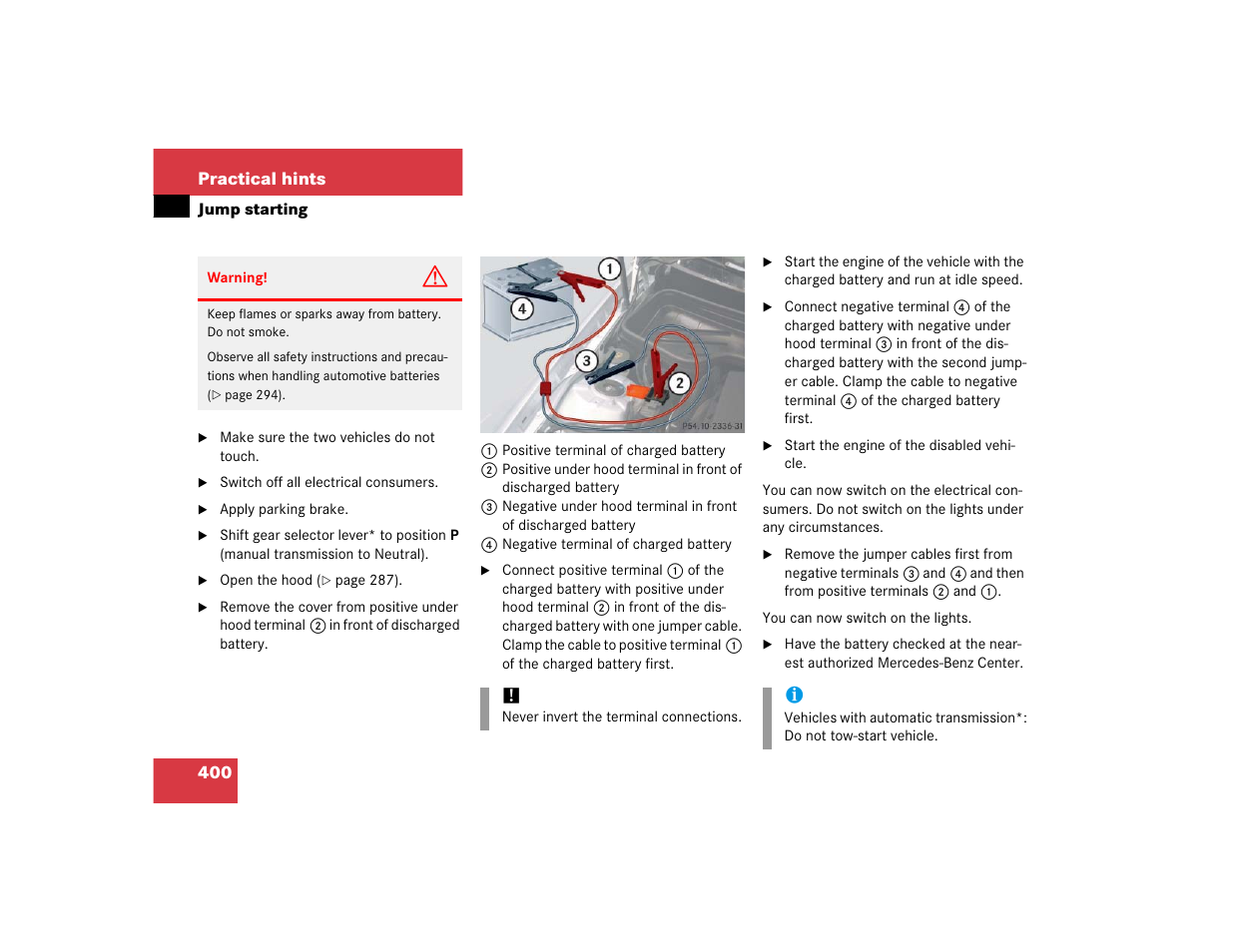 Mercedes-Benz SLK-Class 2005 Owners Manual User Manual | Page 400 / 464