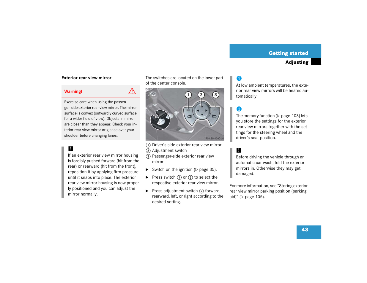 Mercedes-Benz SLK-Class 2005 Owners Manual User Manual | Page 43 / 464