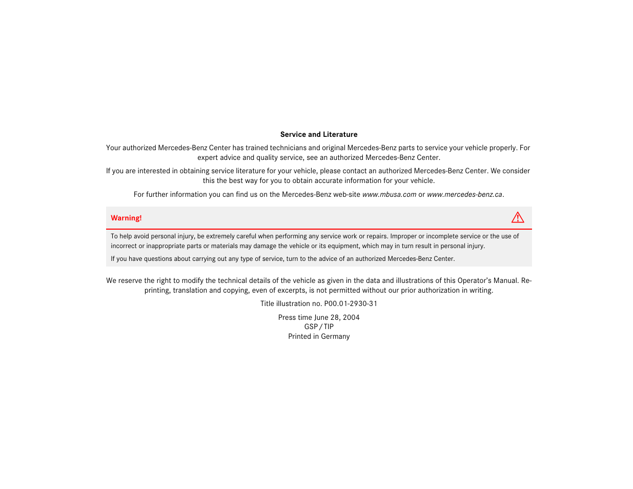 Mercedes-Benz SLK-Class 2005 Owners Manual User Manual | Page 463 / 464