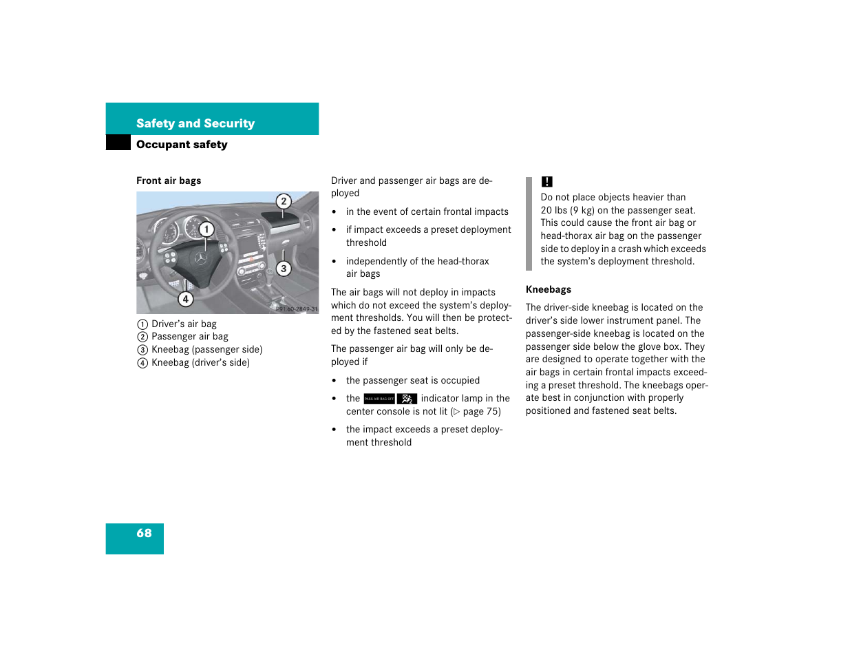 Mercedes-Benz SLK-Class 2005 Owners Manual User Manual | Page 68 / 464