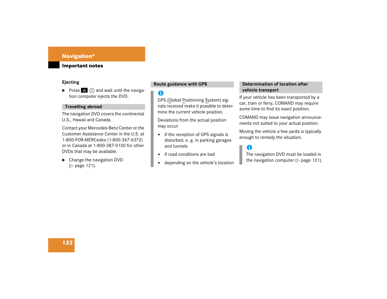Mercedes-Benz SLK-Class 2005 COMAND Manual User Manual | Page 123 / 215