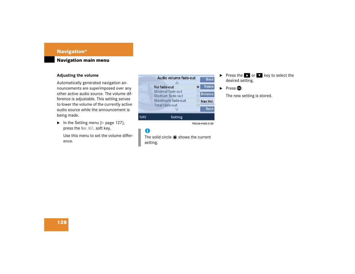 Mercedes-Benz SLK-Class 2005 COMAND Manual User Manual | Page 129 / 215