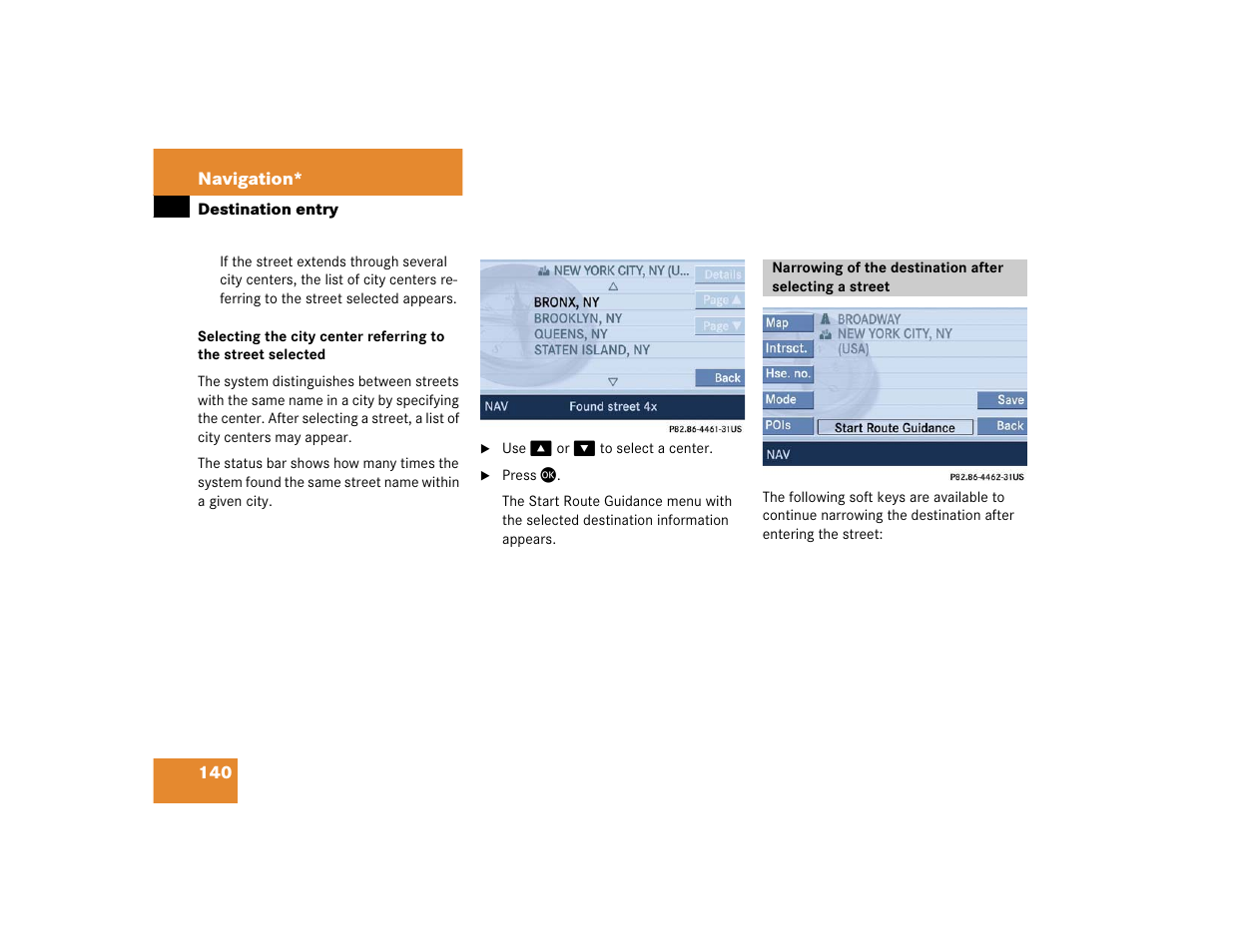 Mercedes-Benz SLK-Class 2005 COMAND Manual User Manual | Page 141 / 215