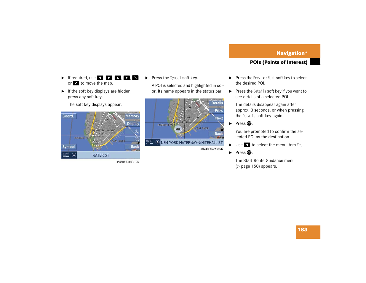 Mercedes-Benz SLK-Class 2005 COMAND Manual User Manual | Page 184 / 215