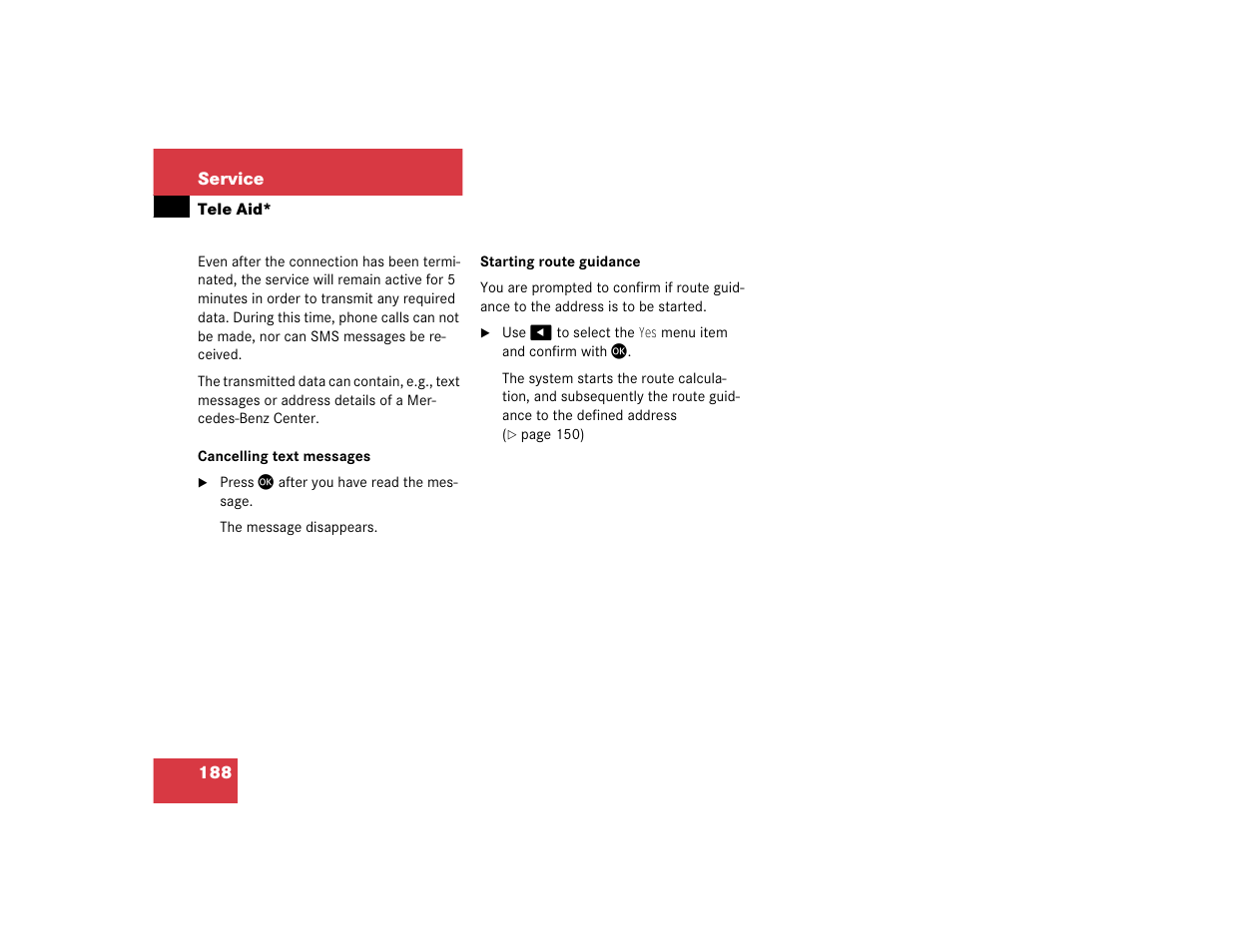 Mercedes-Benz SLK-Class 2005 COMAND Manual User Manual | Page 189 / 215