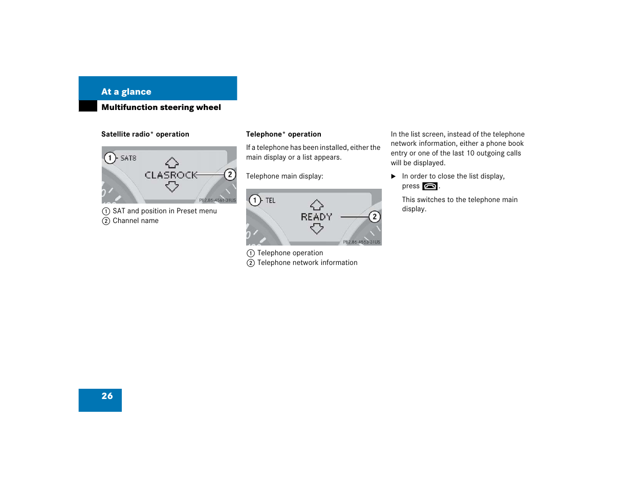 Mercedes-Benz SLK-Class 2005 COMAND Manual User Manual | Page 27 / 215